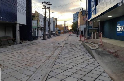 Prefeitura de Teresina conclui as obras de revitalização das ruas do Centro